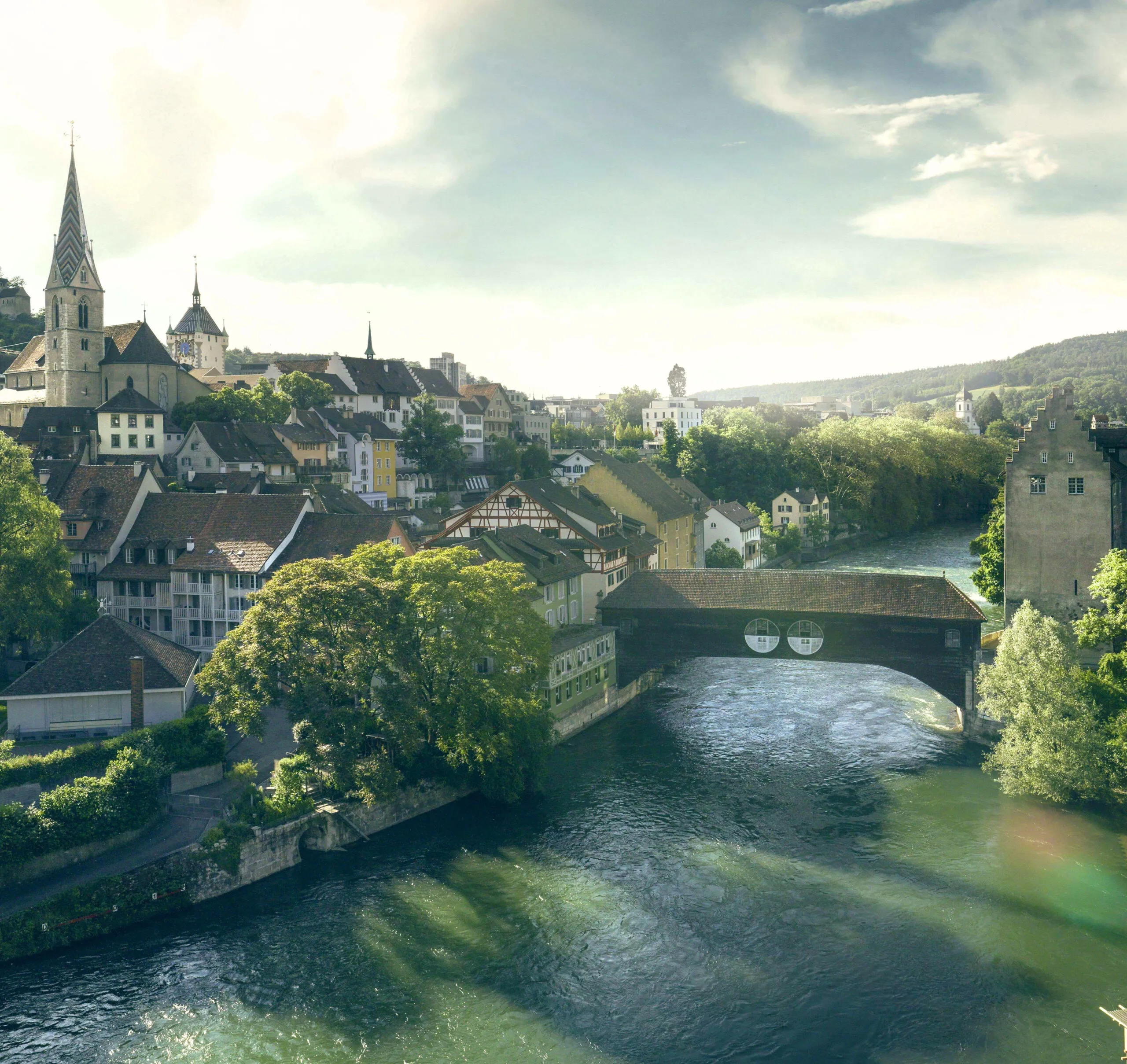 Baden an der Limmat – Hauptsitz von Aduno Pay
